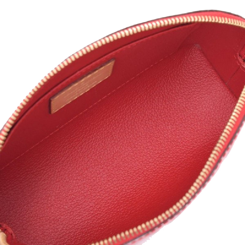 

Louis Vuitton Red Verni Pochette Cosmetics Pouch