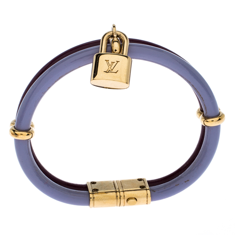 Louis Vuitton Amethyst & Lilac Keep It Twice Bracelet Louis