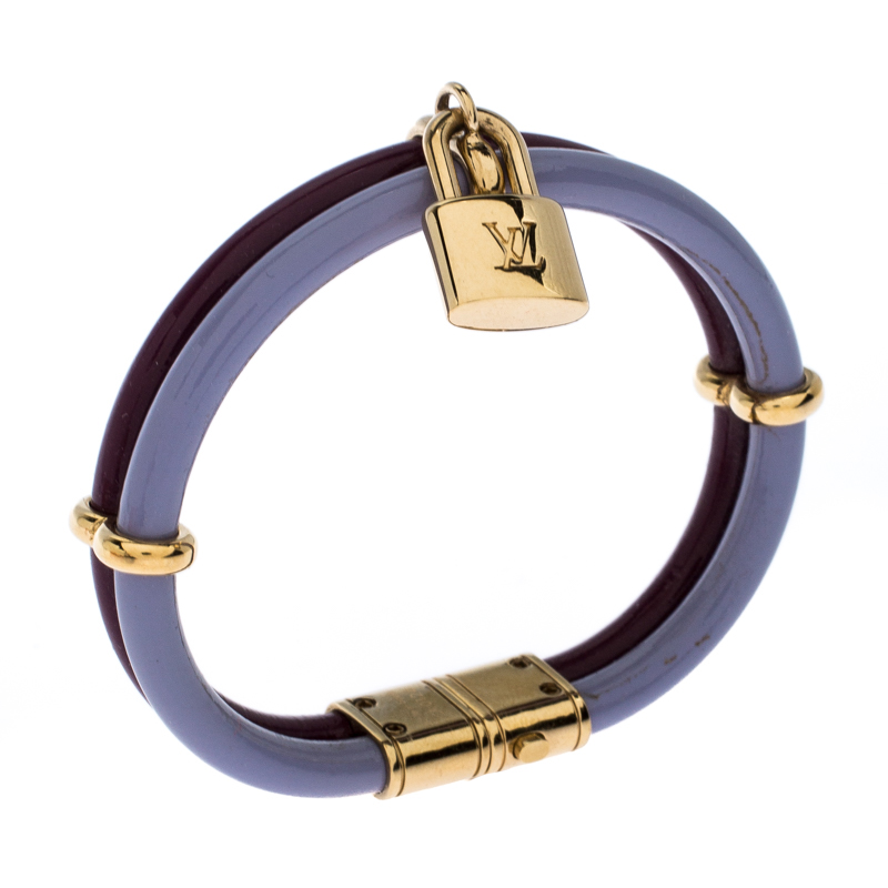 Louis Vuitton Amethyst & Lilac Keep It Twice Bracelet Louis