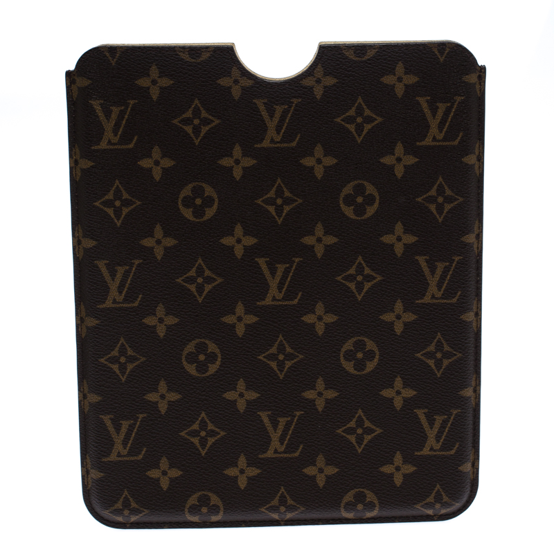 Pre Owned Louis Vuitton Monogram Canvas ipad Case