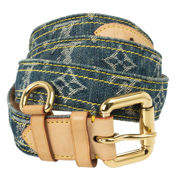 Monogram Denim Belt – Lord & Taylor