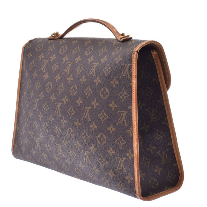 

Louis Vuitton Monogram Canvas Beverly Business Bag, Brown