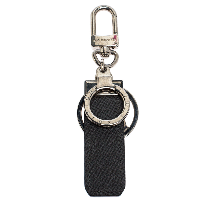 

Louis Vuitton Neo LV Club Grey Taiga Leather Bag Charm & Key Holder
