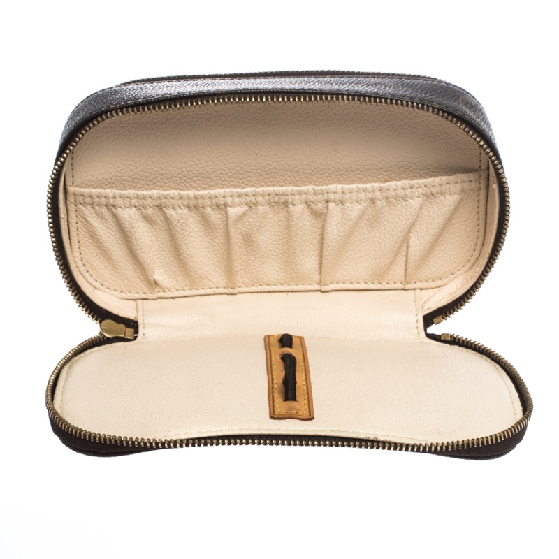 

Louis Vuitton Monogram Canvas Monte Carlo Jewelry Box, Brown