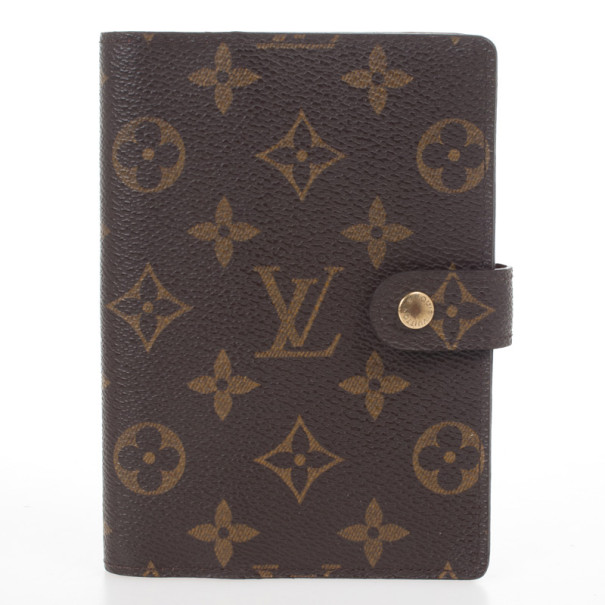 Pre Owned Louis Vuitton Small Ring Monogram Agenda