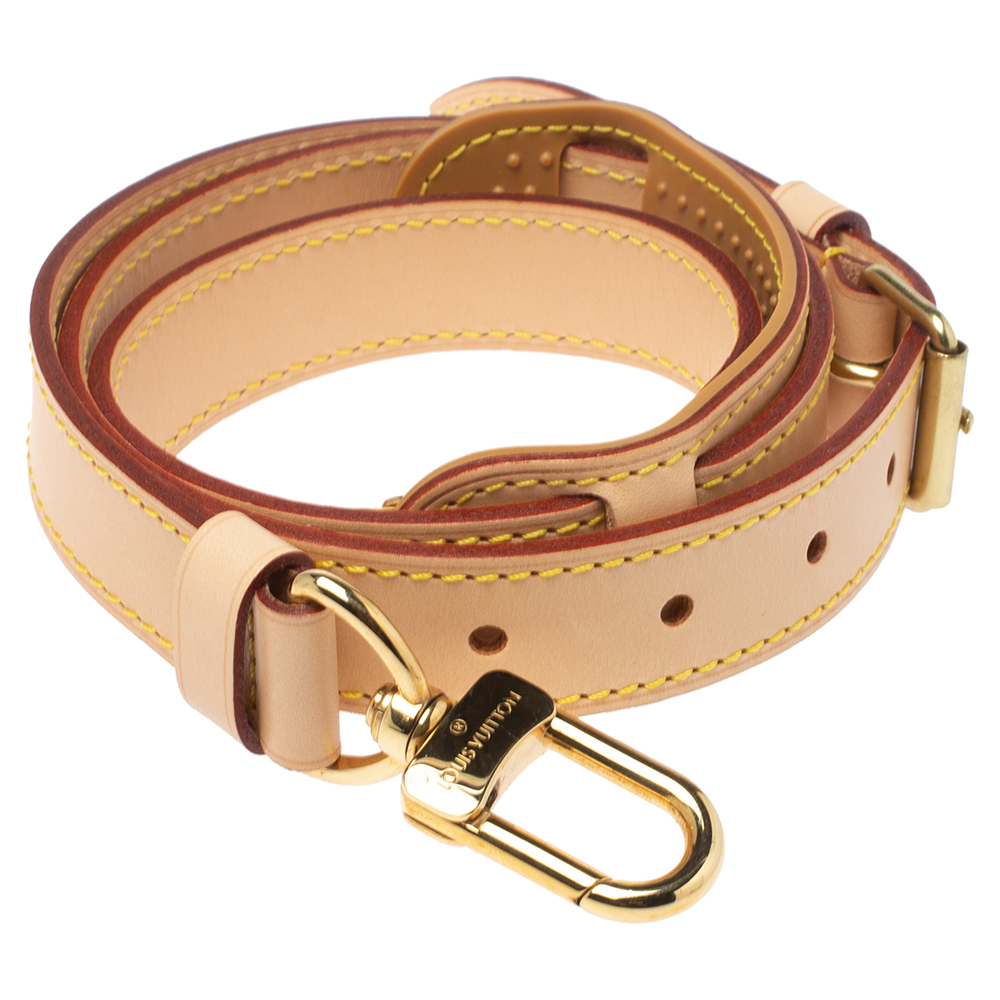 

Louis Vuitton Vachetta Leather Adjustable Shoulder Strap, Beige