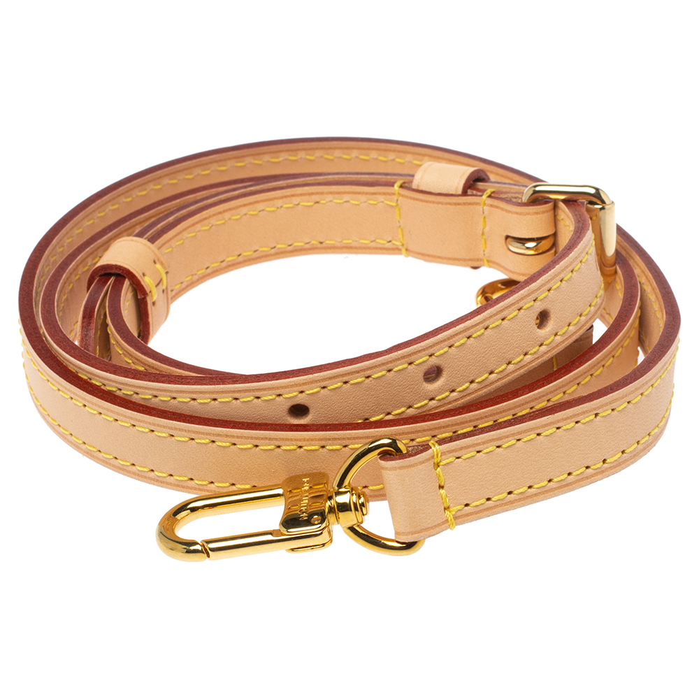 

Louis Vuitton Vachetta Leather Adjustable Shoulder Strap, Beige