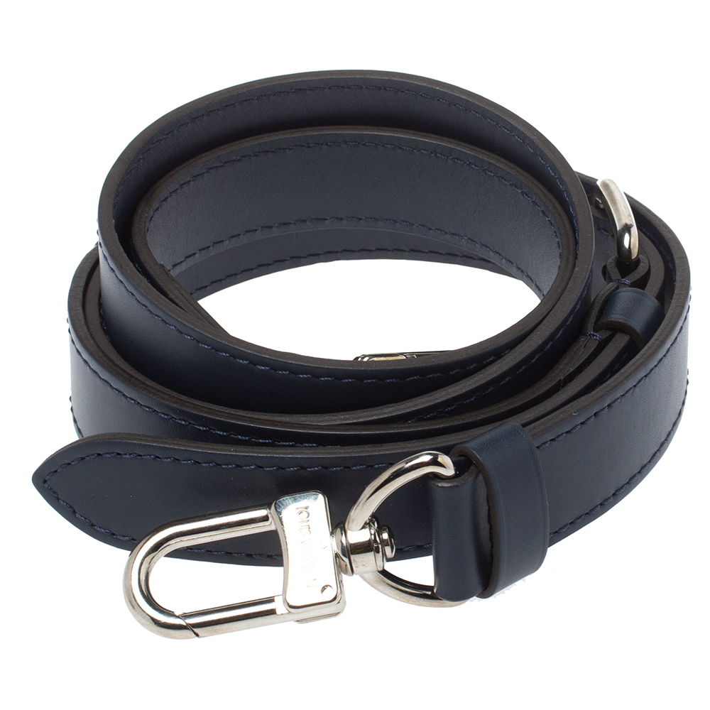 

Louis Vuitton Blue Leather Adjustable Shoulder Strap