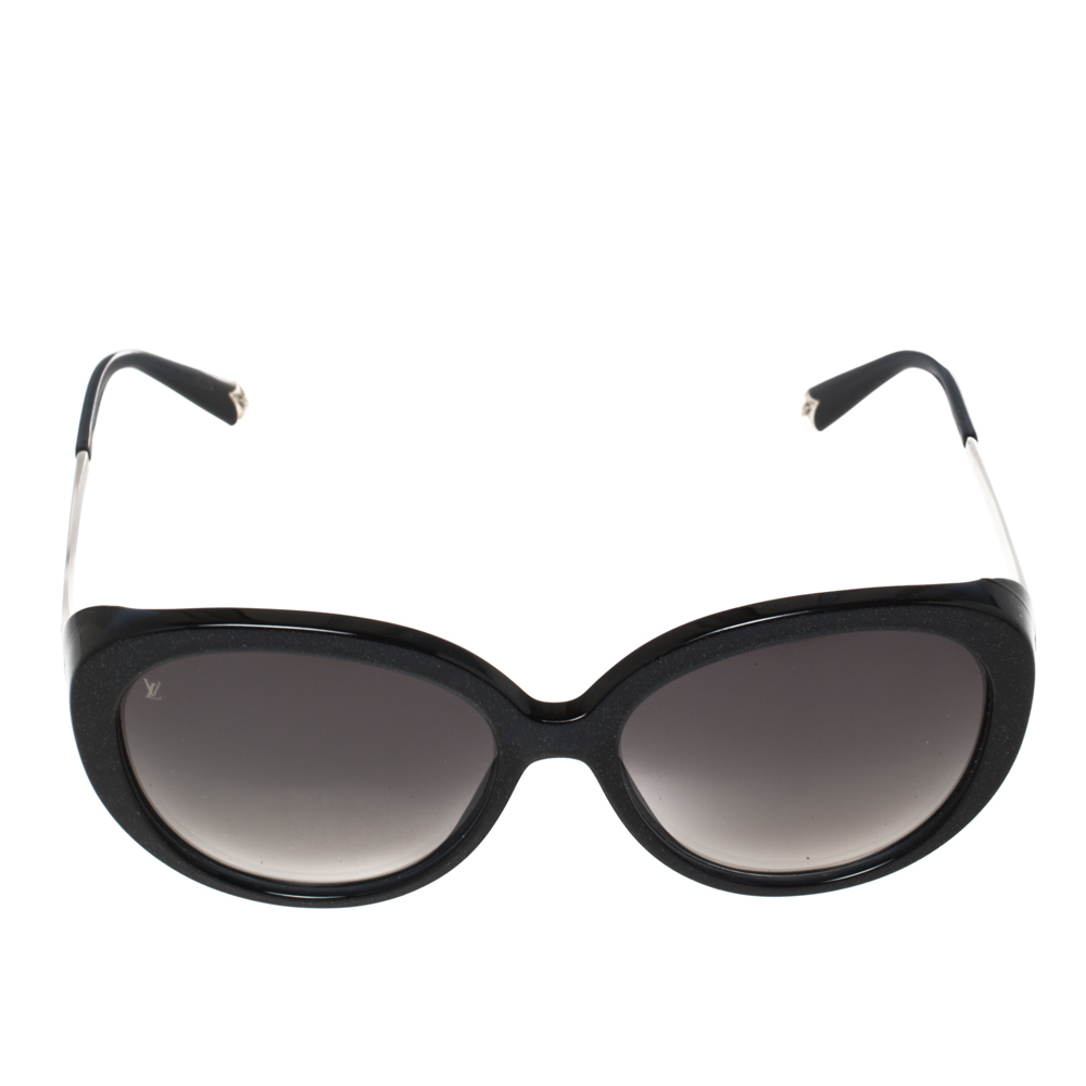 

Louis Vuitton Glitter Black/Grey Z0597W Gradient Rounded Sunglasses