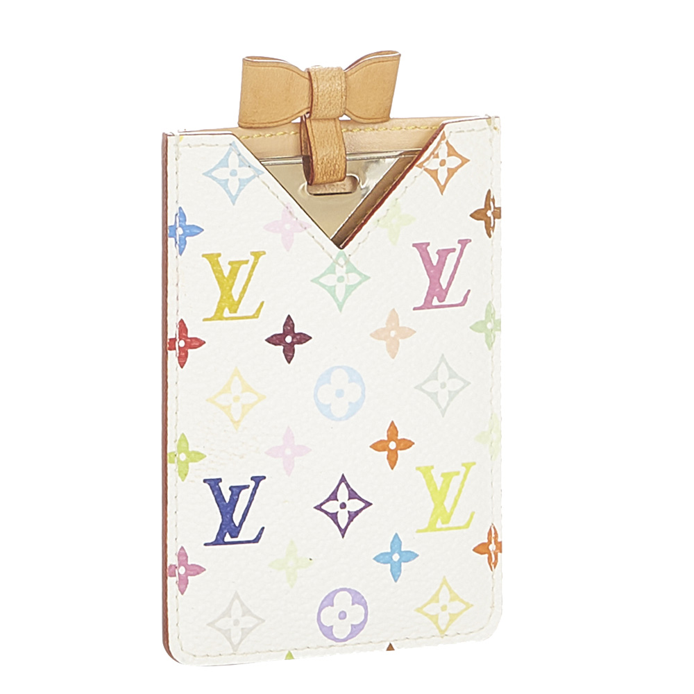 

Louis Vuitton White/Multicolor Monogram Multicolore Canvas Mirror Case