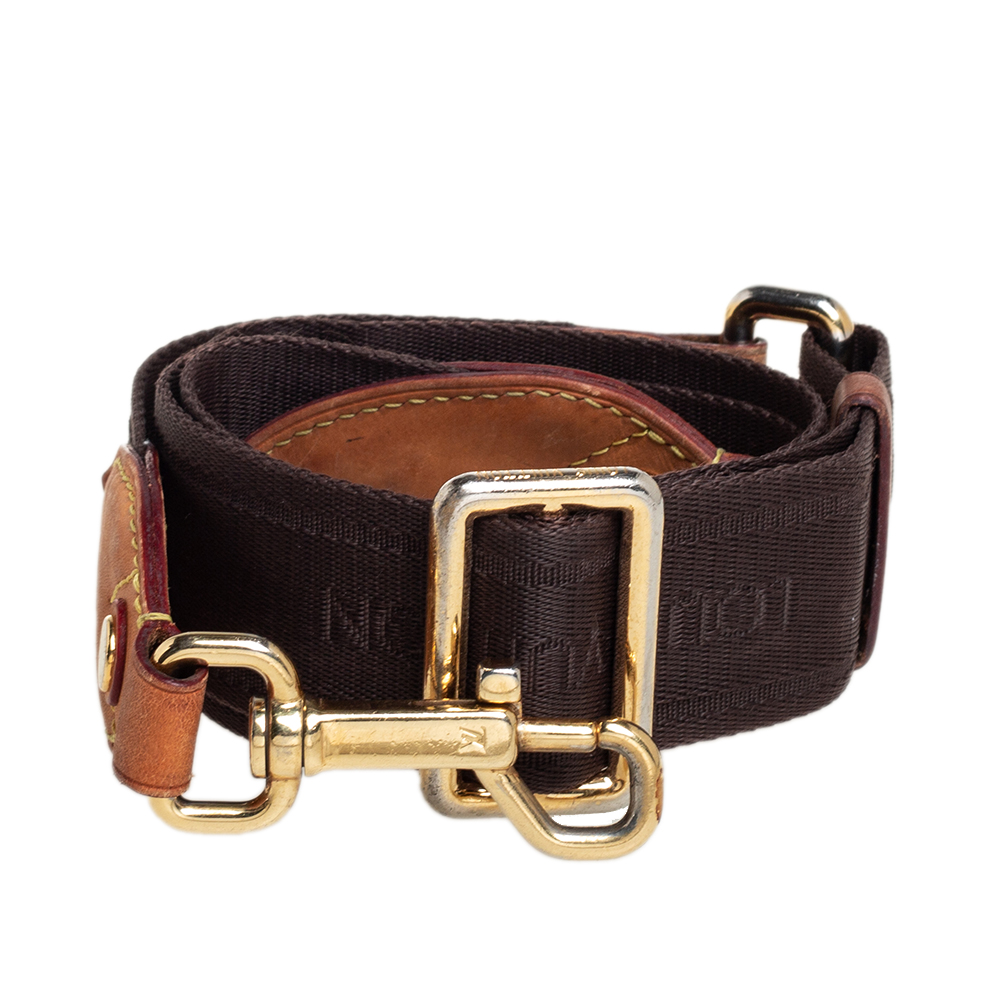 

Louis Vuitton Brown Jacquard Bandoulière Shoulder Strap