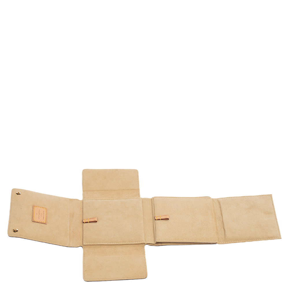 

Louis Vuitton Monogram Canvas Jewelry Case, Brown