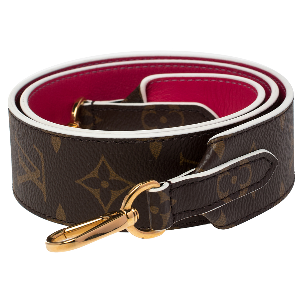 

Louis Vuitton Monogram Canvas Shoulder Strap, Brown