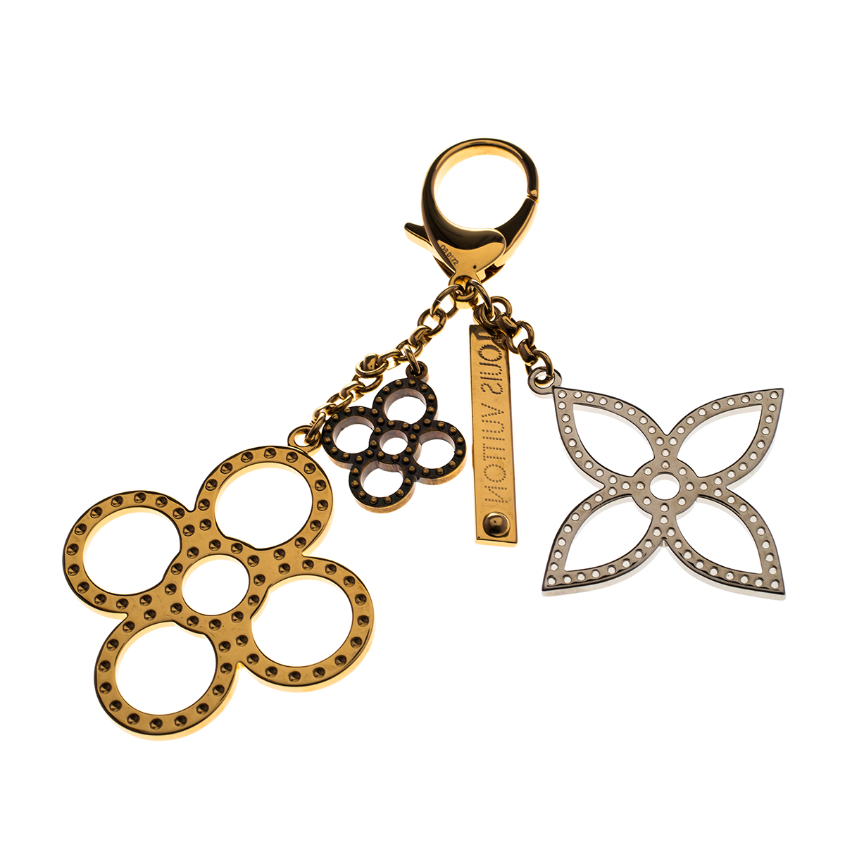 

Louis Vuitton Tapage Three Tone Metal Bag Charm, Multicolor
