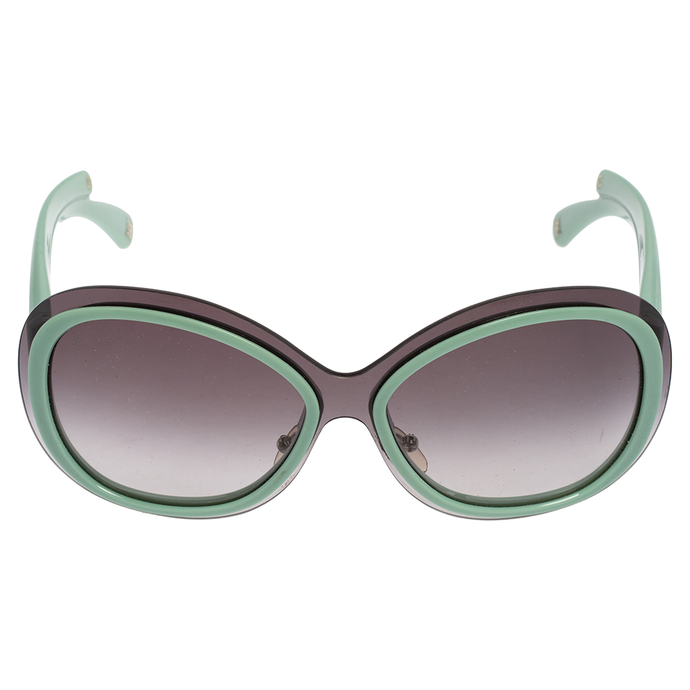 

Louis Vuitton Green/Grey Acetate Z0452U Gradient Oversized Sunglasses