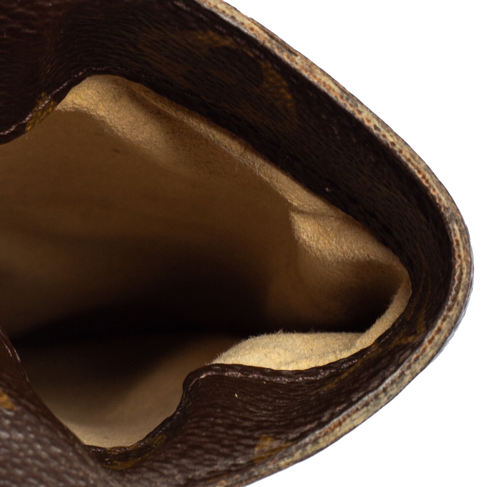 

Louis Vuitton Monogram Canvas Sunglasses Case MM, Brown