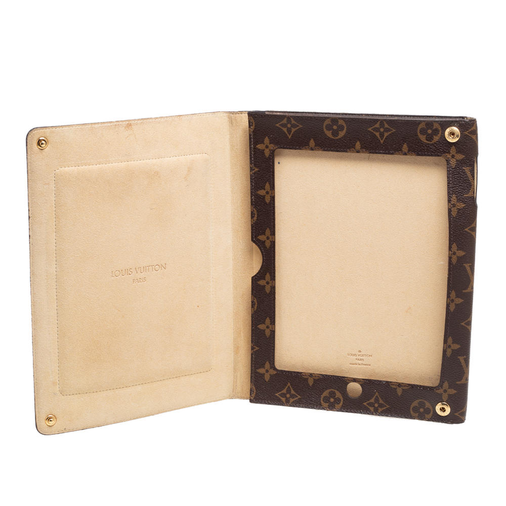 

Louis Vuitton Brown Monogram Canvas Foldable iPad Case