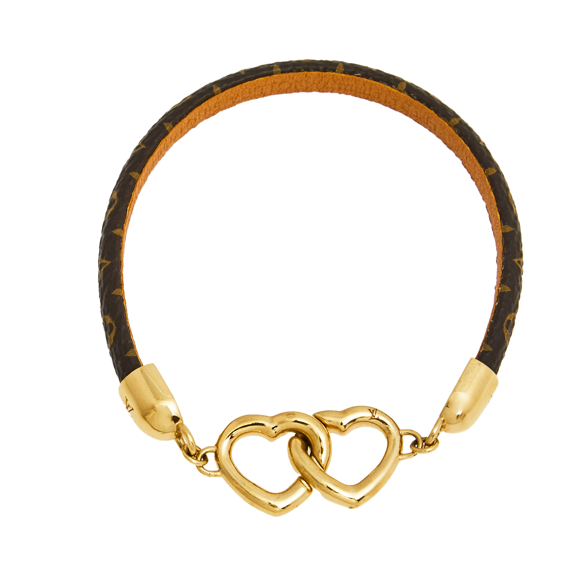 

Louis Vuitton Monogram Canvas Say Yes Bracelet, Brown