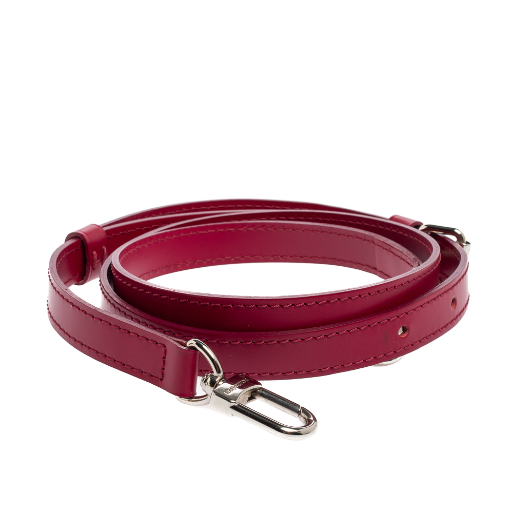 

Louis Vuitton Fuchsia Leather Adjustable Shoulder Bag Strap, Pink