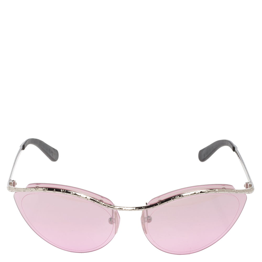 

Louis Vuitton Silver/Pink Z1040W Cat Eye Sunglasses