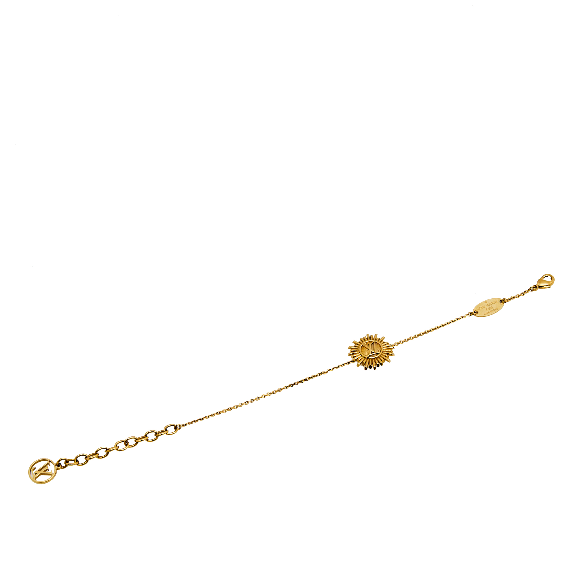 

Louis Vuitton Gold Tone Metal Bracelet