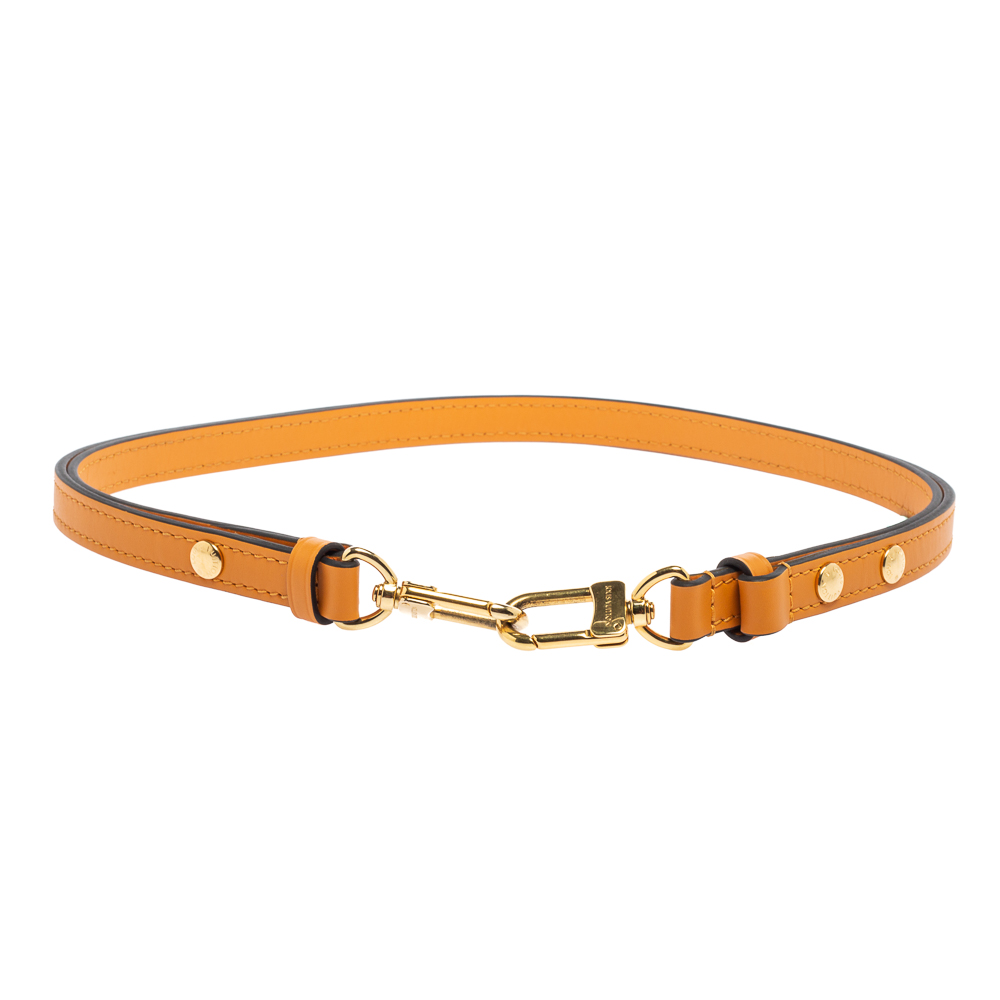 

Louis Vuitton Safran Leather Adjustable Shoulder Strap, Orange