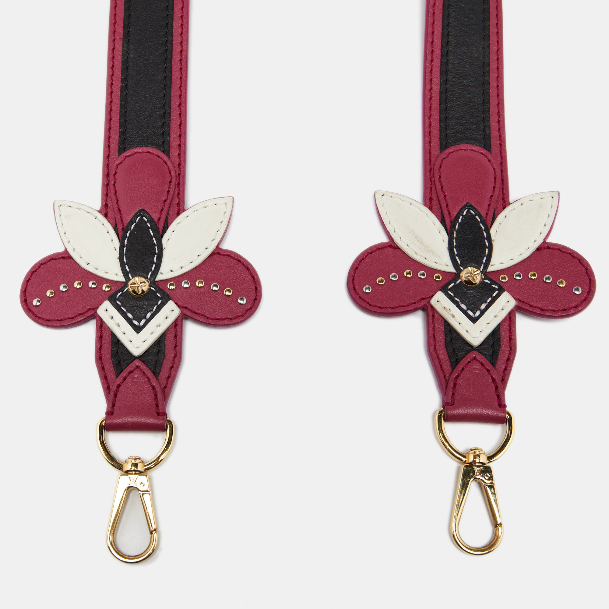 

Louis Vuitton Multicolor Leather Embellished Shoulder Strap