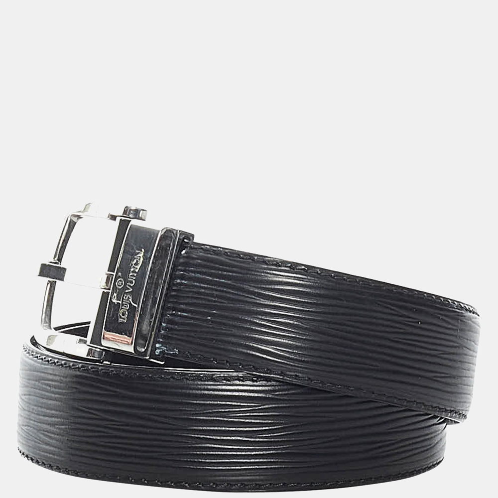

Louis Vuitton Black Epi Ceinture Belt