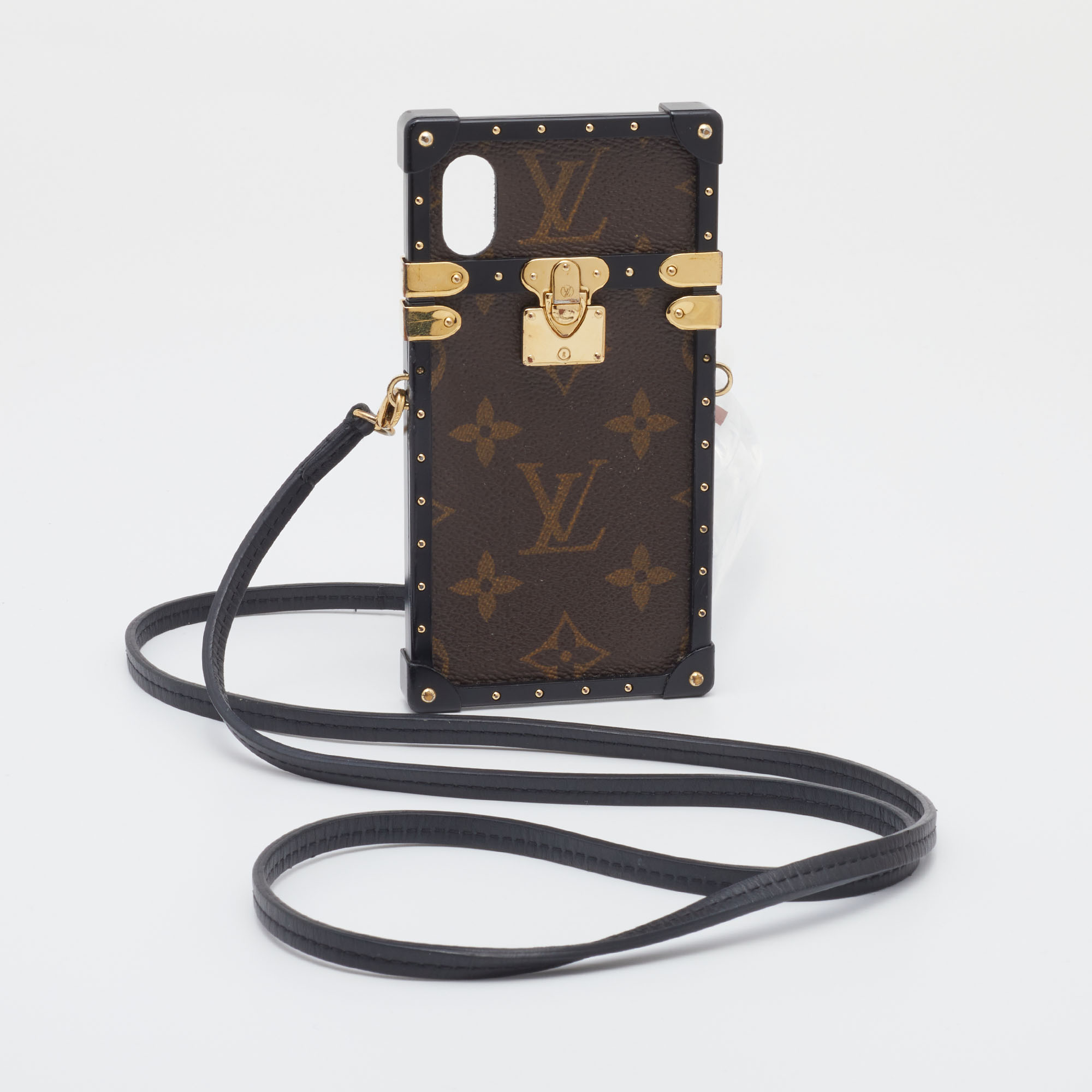 

Louis Vuitton Monogram Canvas Eye Trunk iPhone X Case, Brown