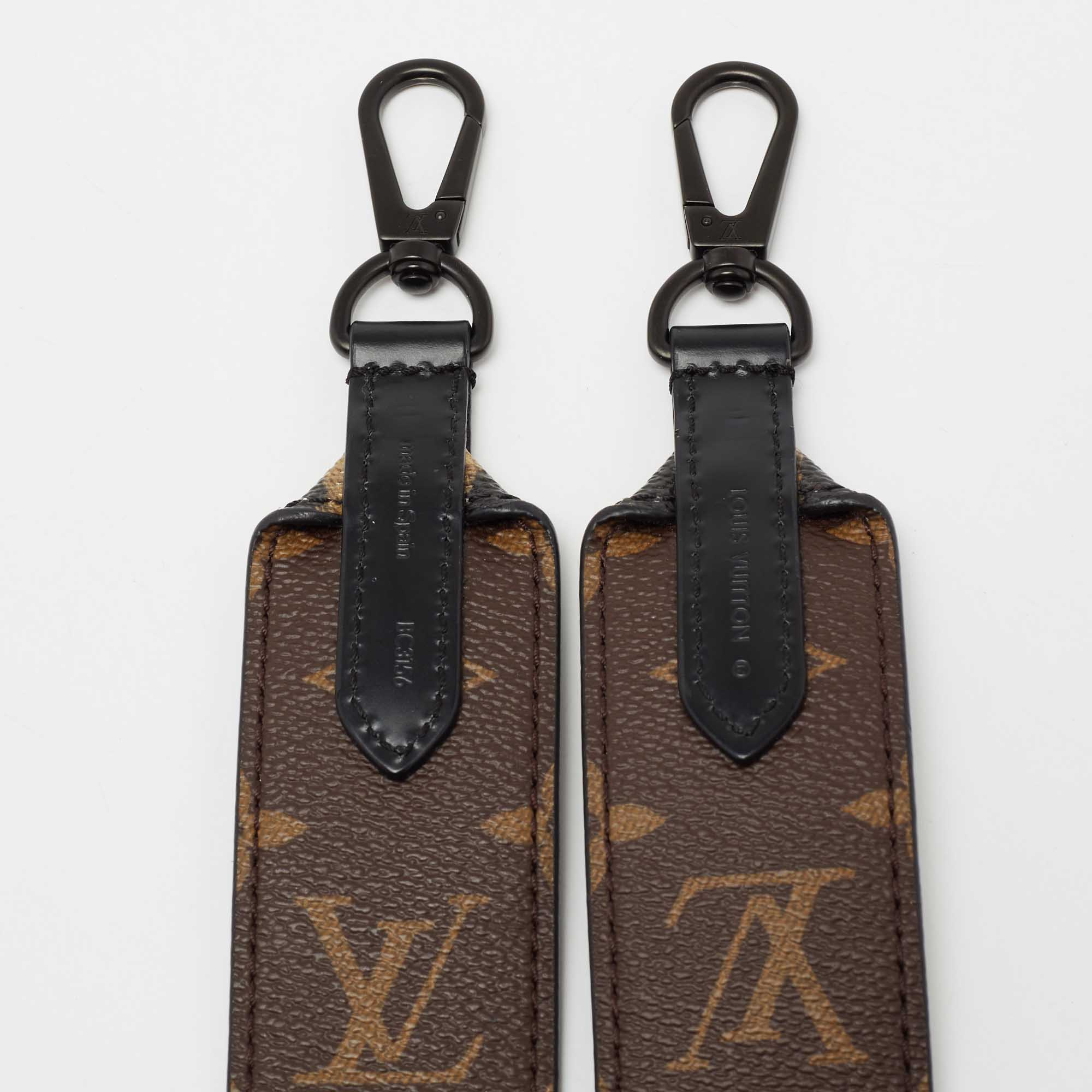 

Louis Vuitton Monogram Leopard Print Shoulder Bag Strap, Brown