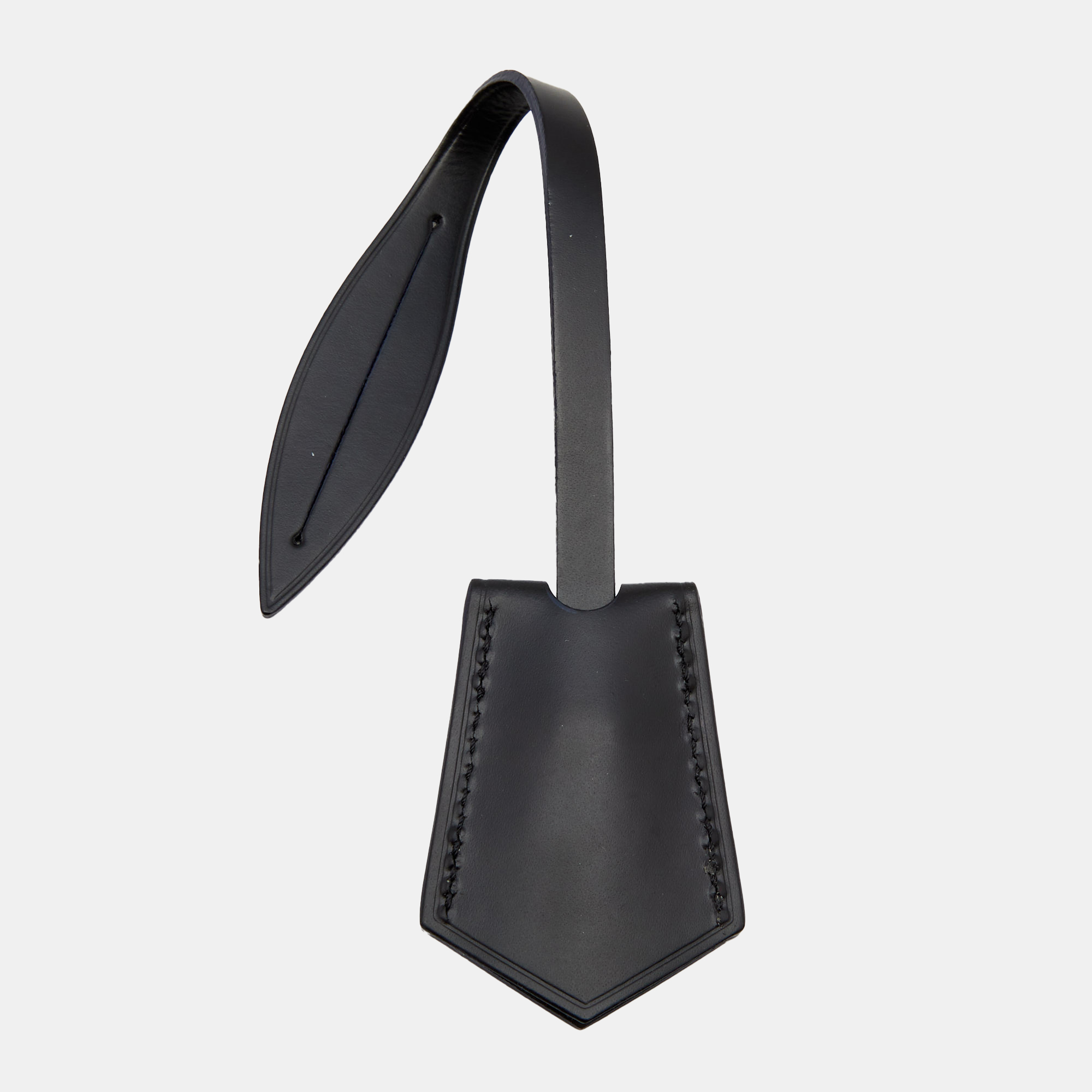 

Louis Vuitton Black Leather Bag Charm Holder