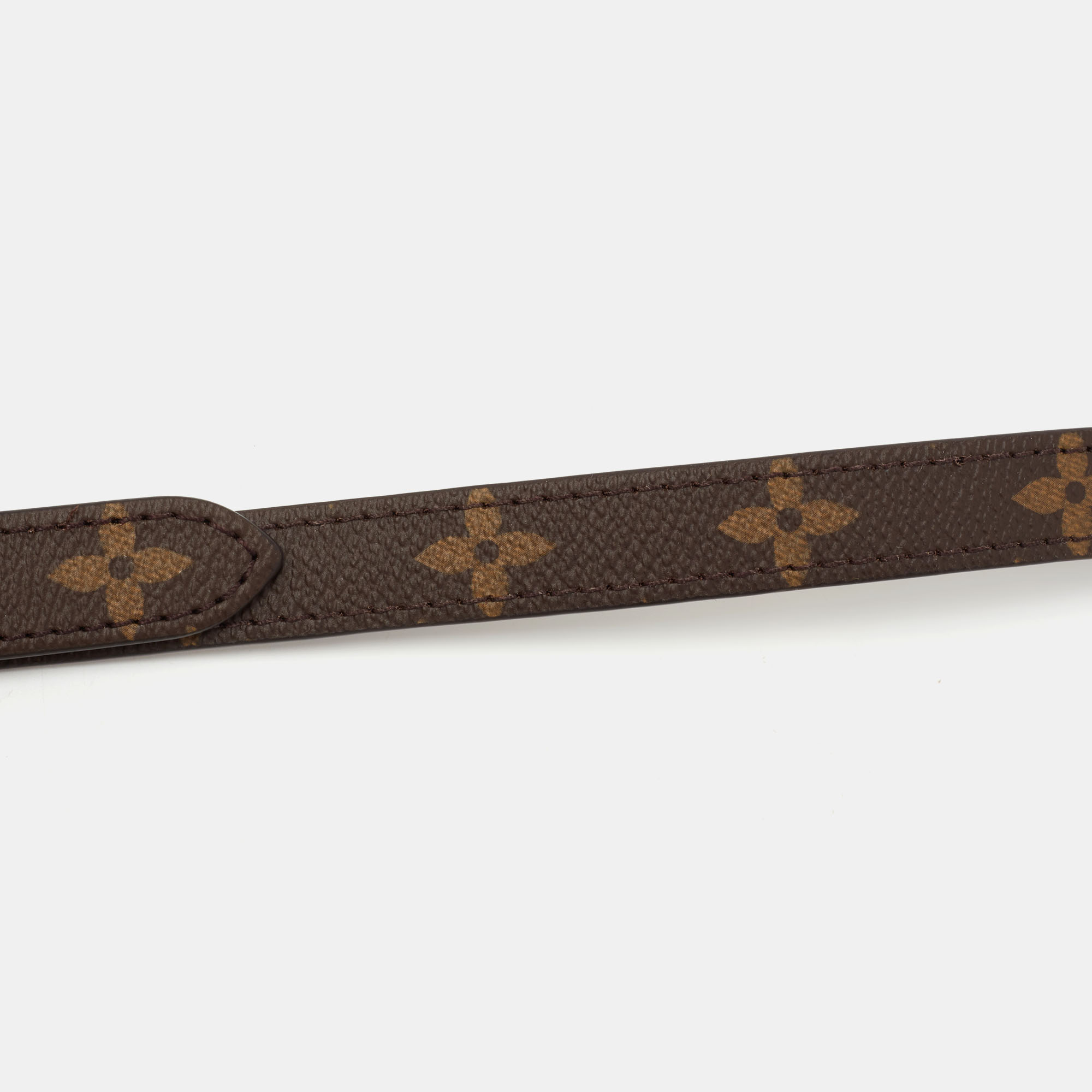 

Louis Vuitton Monogram Canvas Adjustable Bag Strap, Brown