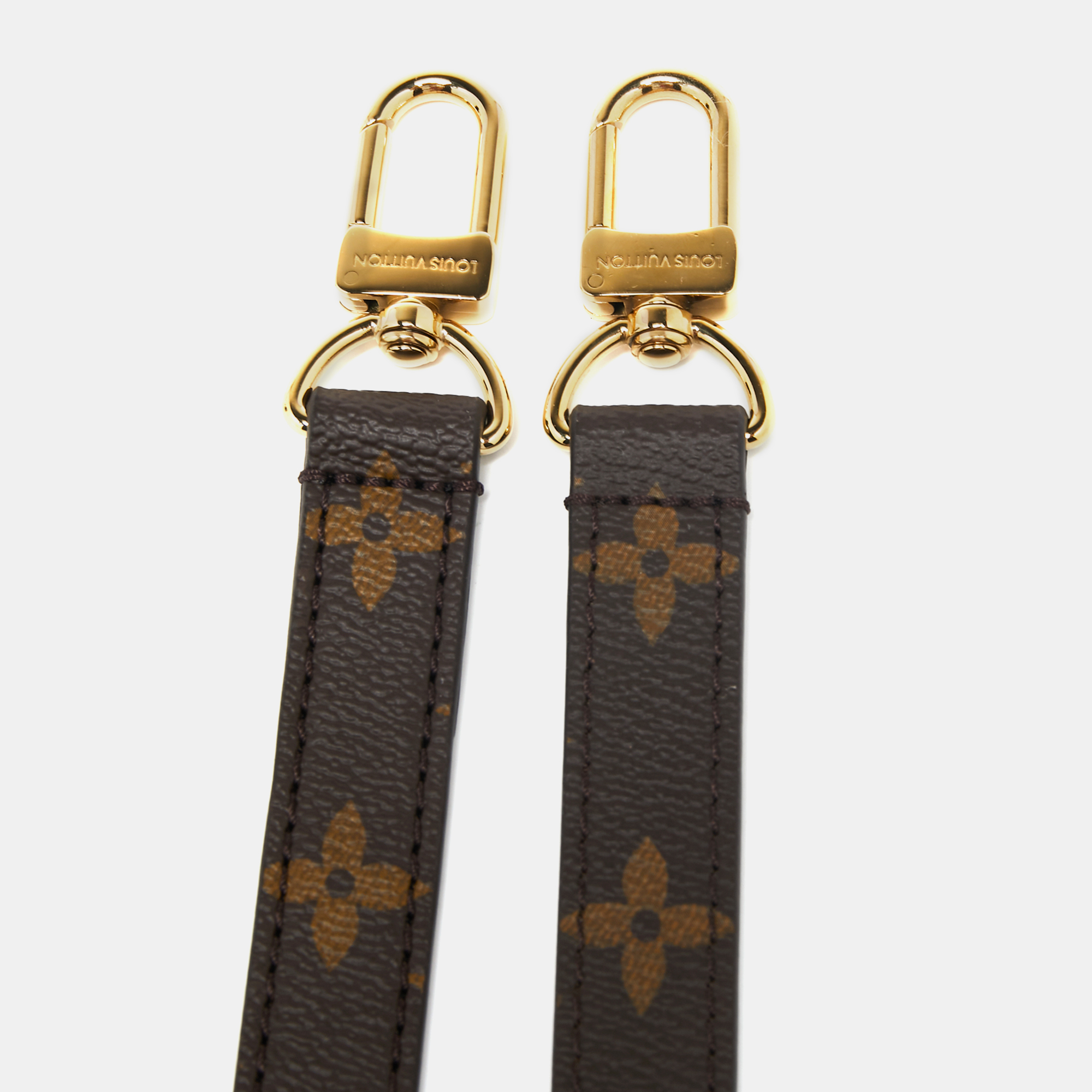 

Louis Vuitton Monogram Canvas Adjustable Bag Strap, Brown
