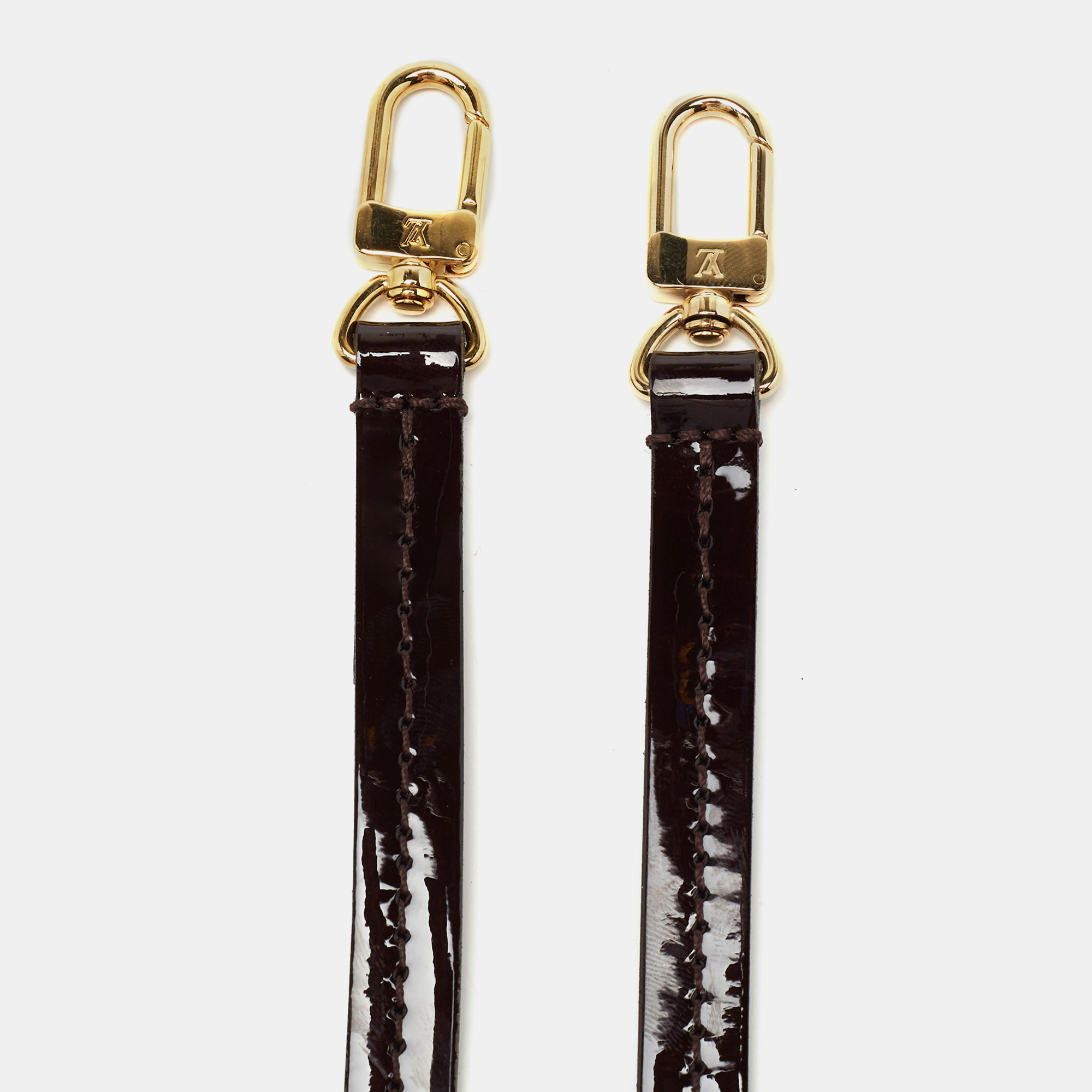 

Louis Vuitton Black Vernis Leather Adjustable Shoulder Strap