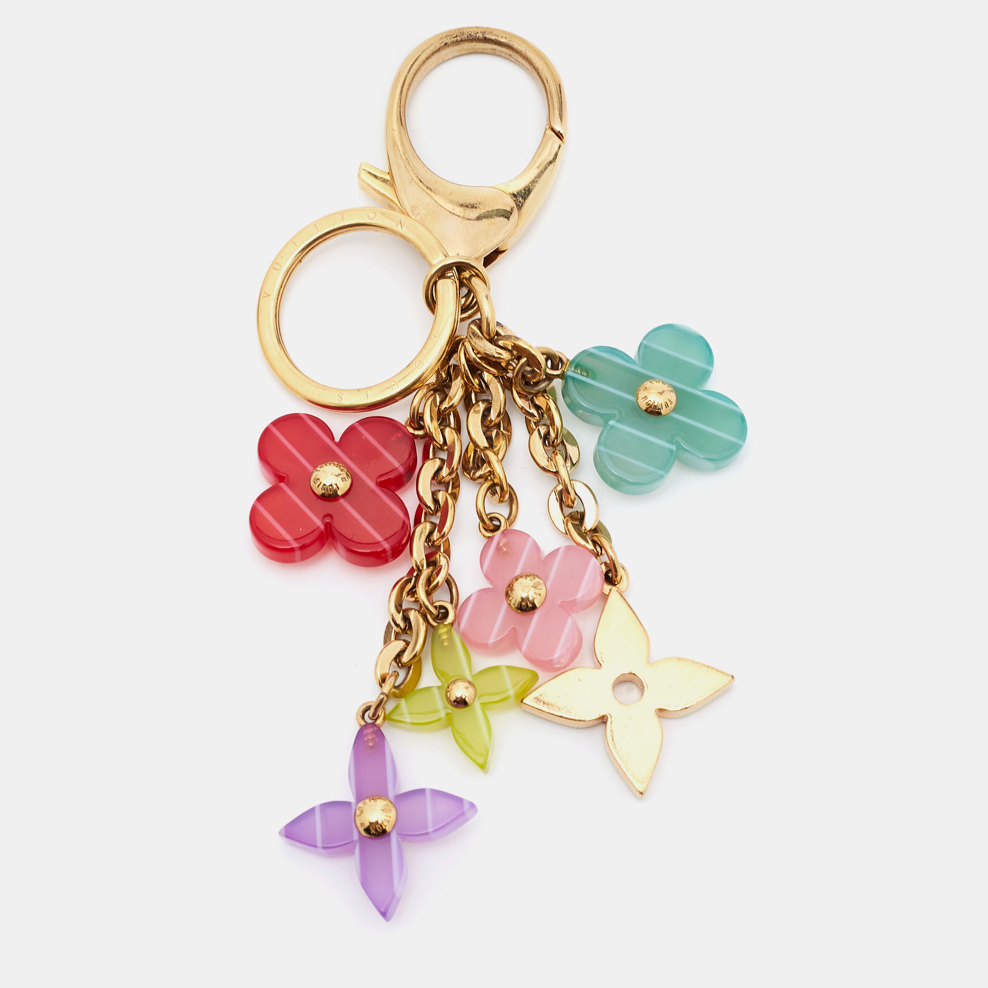 

Louis Vuitton Multicolor Pop Flowers Bag Charm / Key Ring