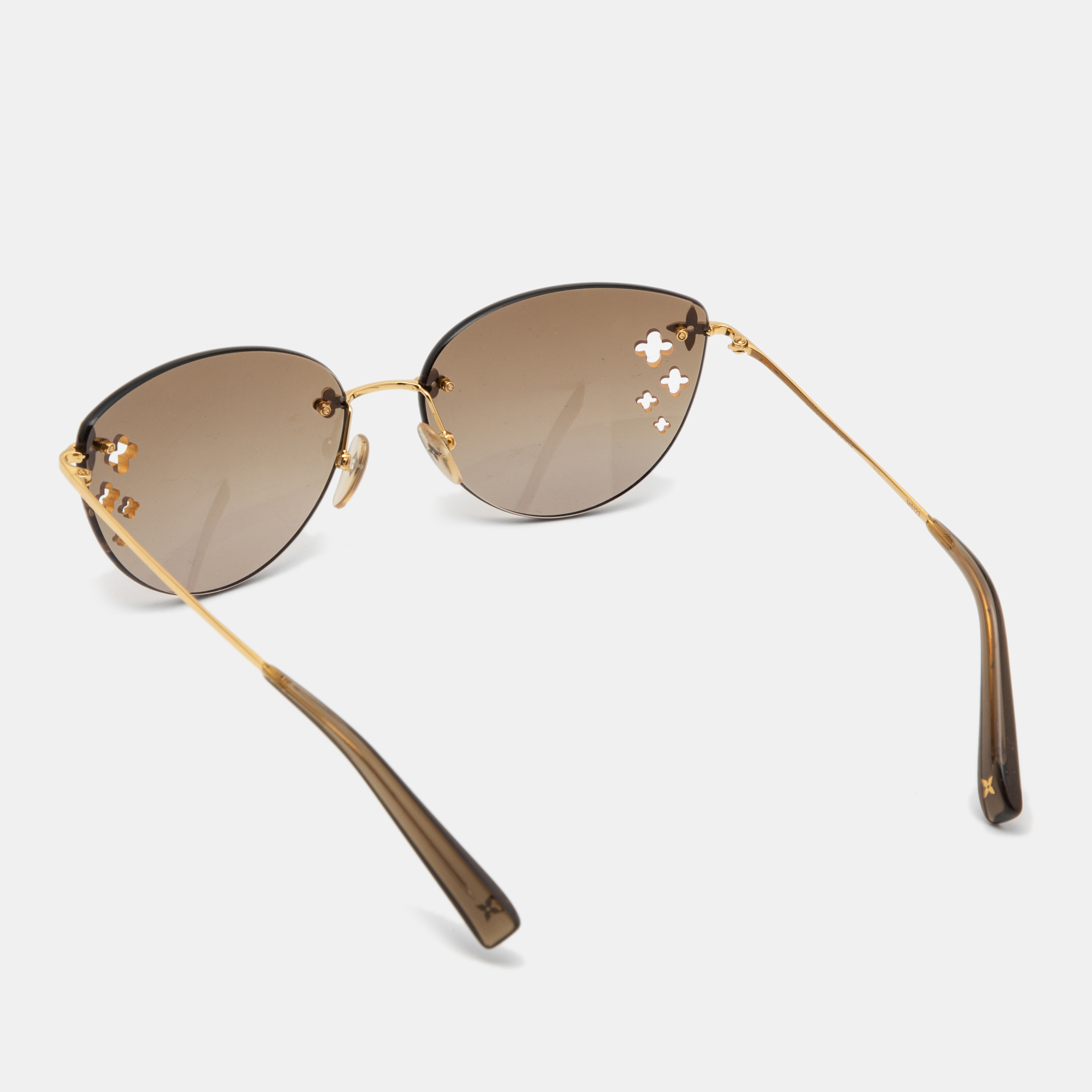 Louis Vuitton Brown Desmayo Women Sunglasses