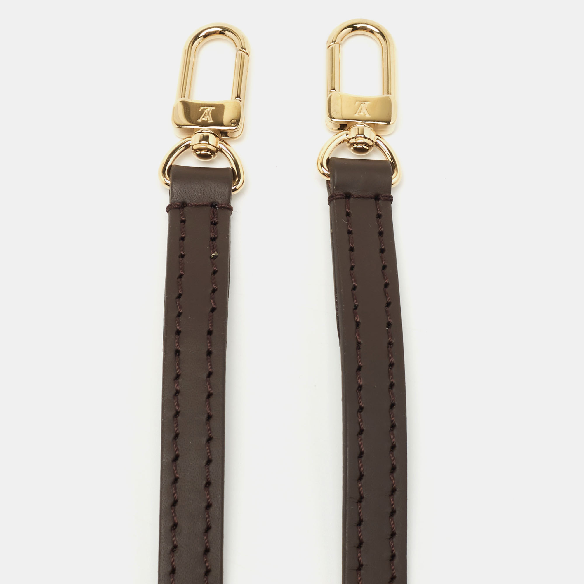 

Louis Vuitton Brown Leather Shoulder Bag Strap