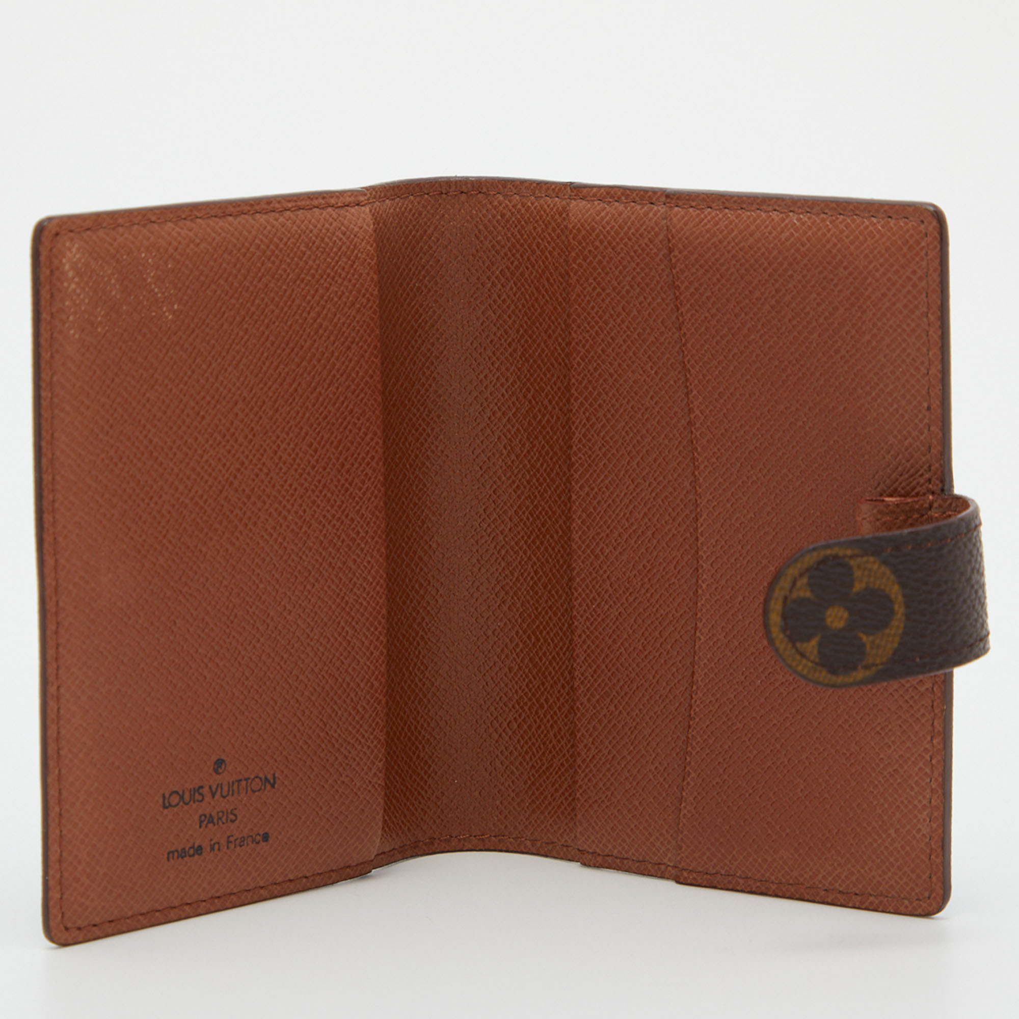 

Louis Vuitton Monogram Canvas Mini Agenda Cover, Brown