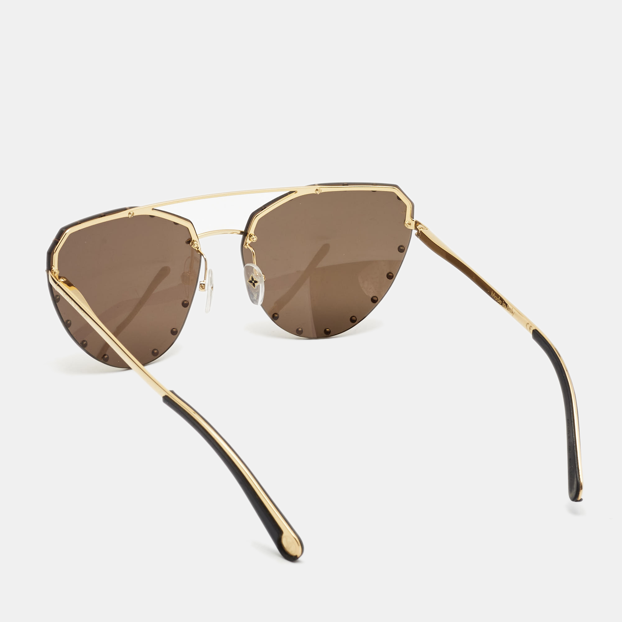 

Louis Vuitton Gold Z0983W The Party Sunglasses