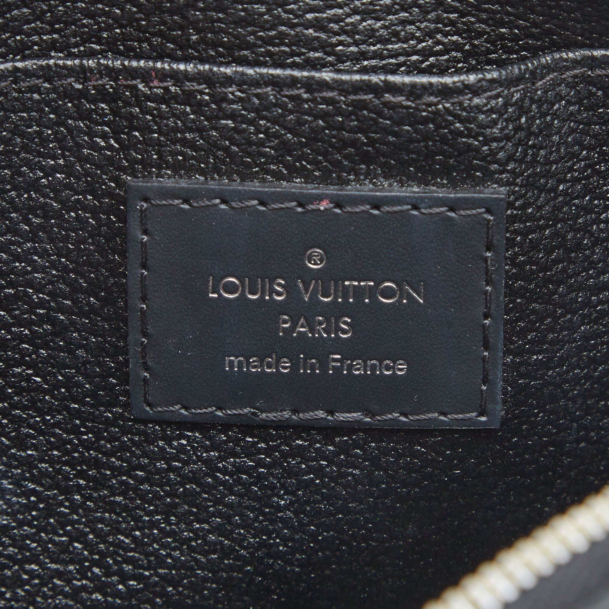 Louis Vuitton Orange Epi Leather Cosmetics Pouch ○ Labellov