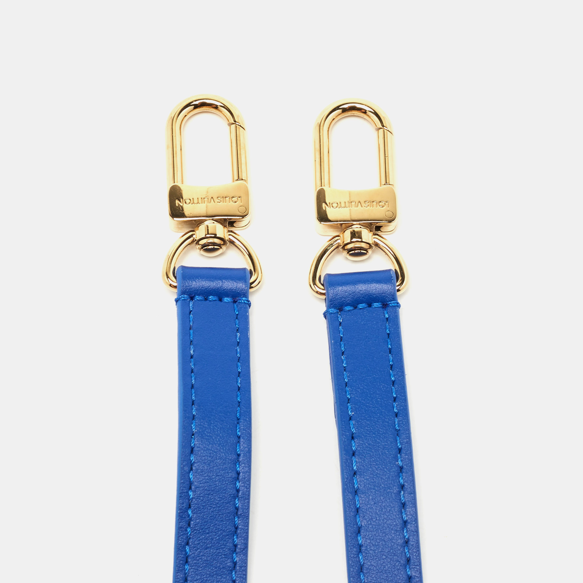 

Louis Vuitton Blue Leather Adjustable Shoulder Bag Strap