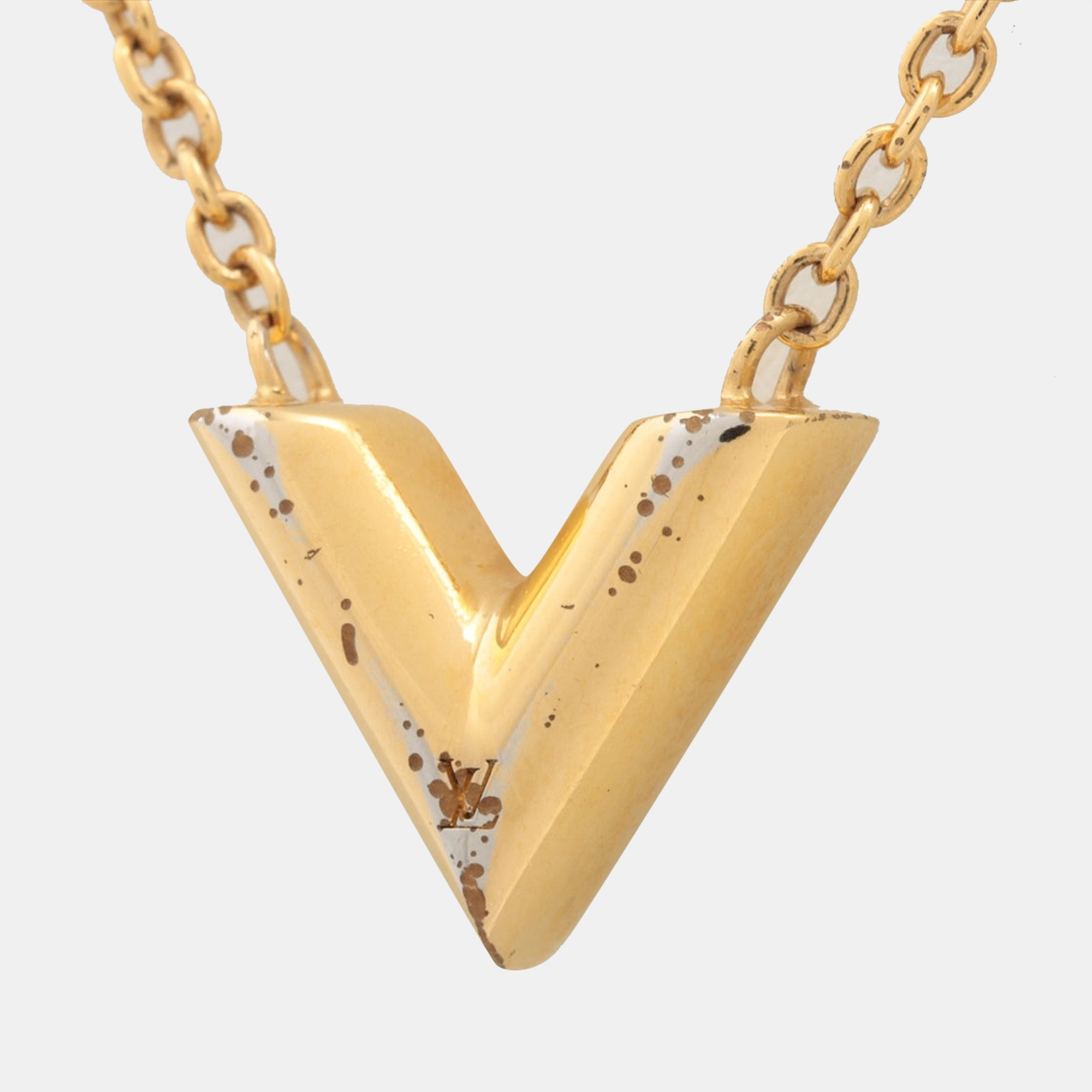 Used] LOUIS VUITTON Louis Vuitton GP M61083 Necklace Essential V
