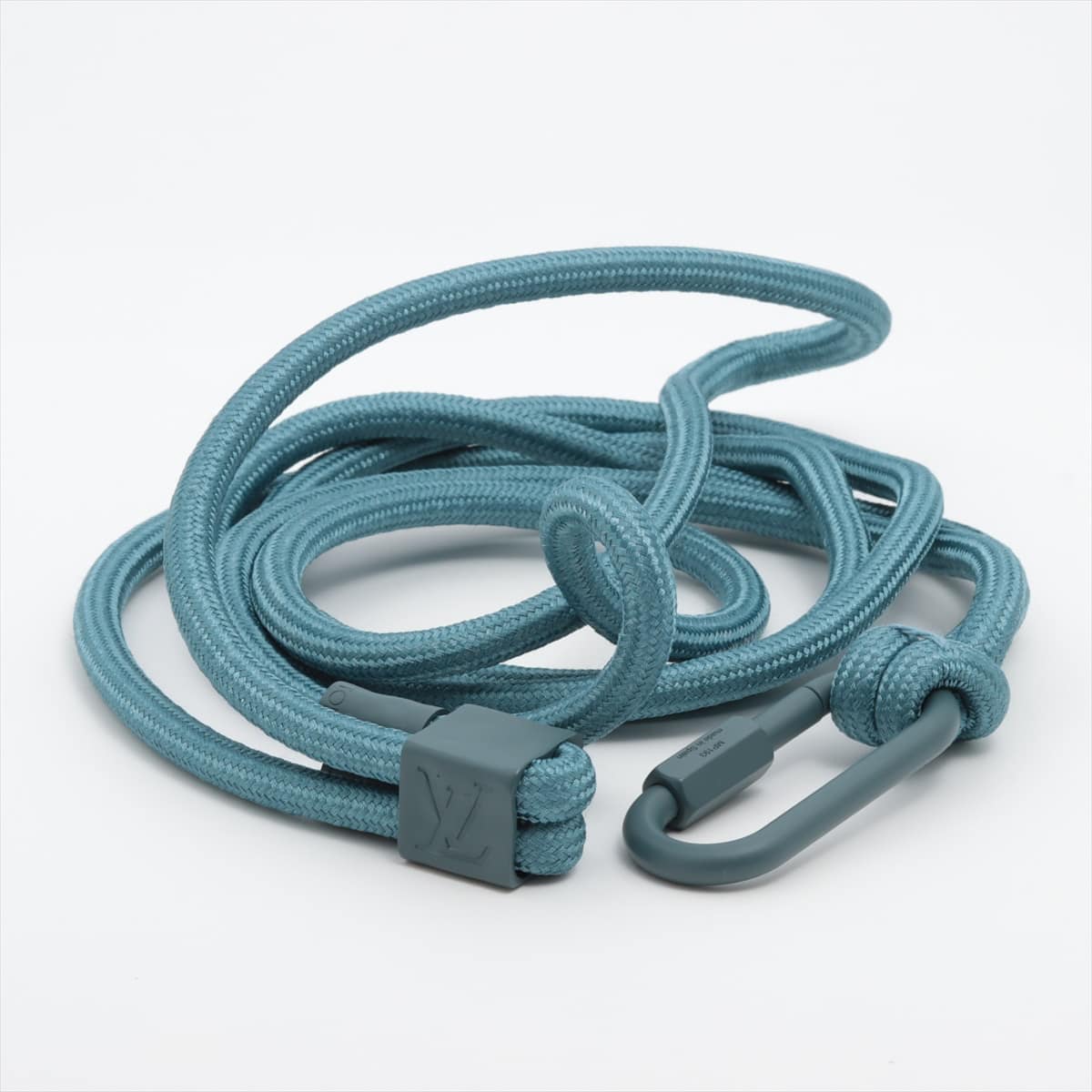

Louis Vuitton San Tulle Belt Polyester Blue thread MP193