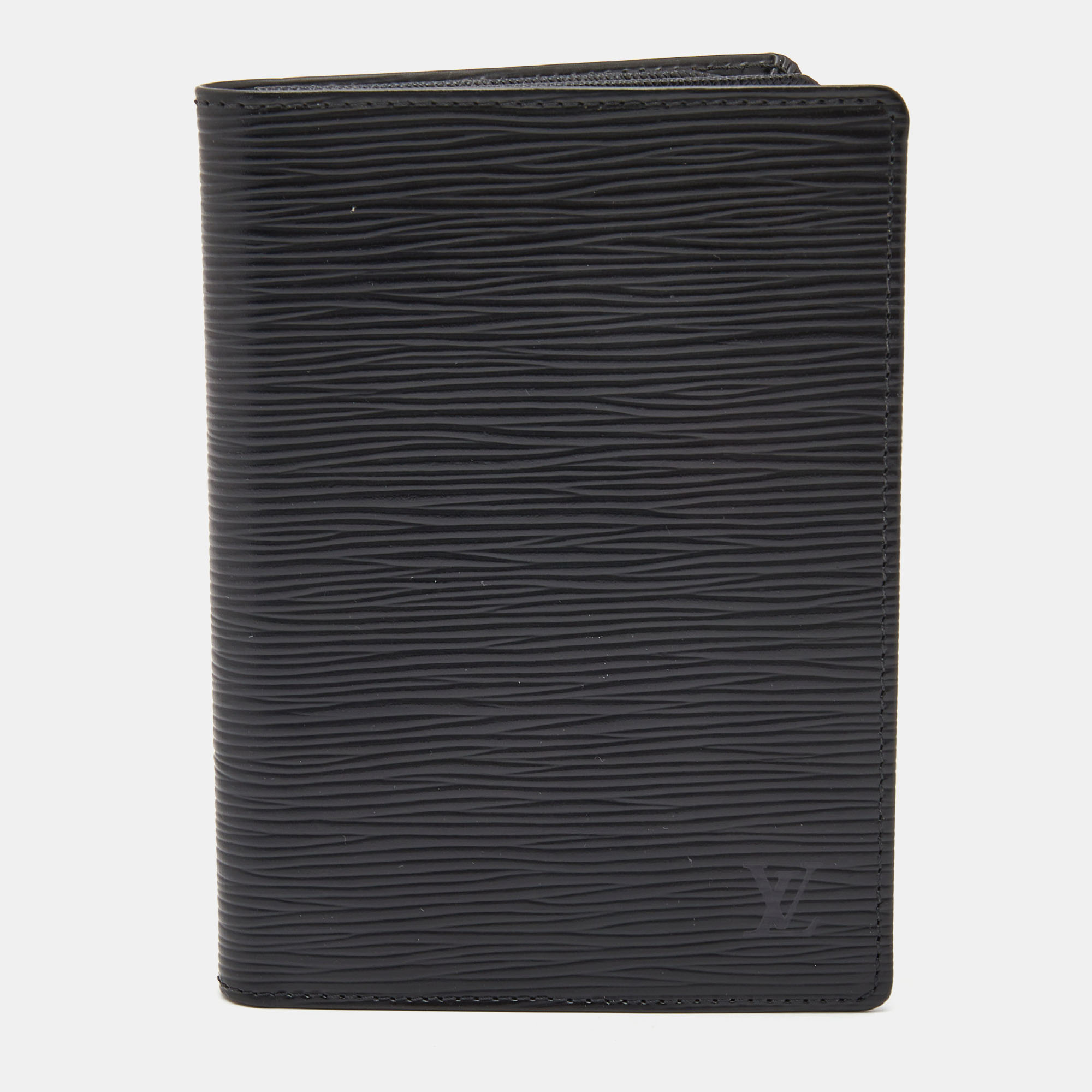 

Louis Vuitton Black Epi Leather Bifold Document Holder