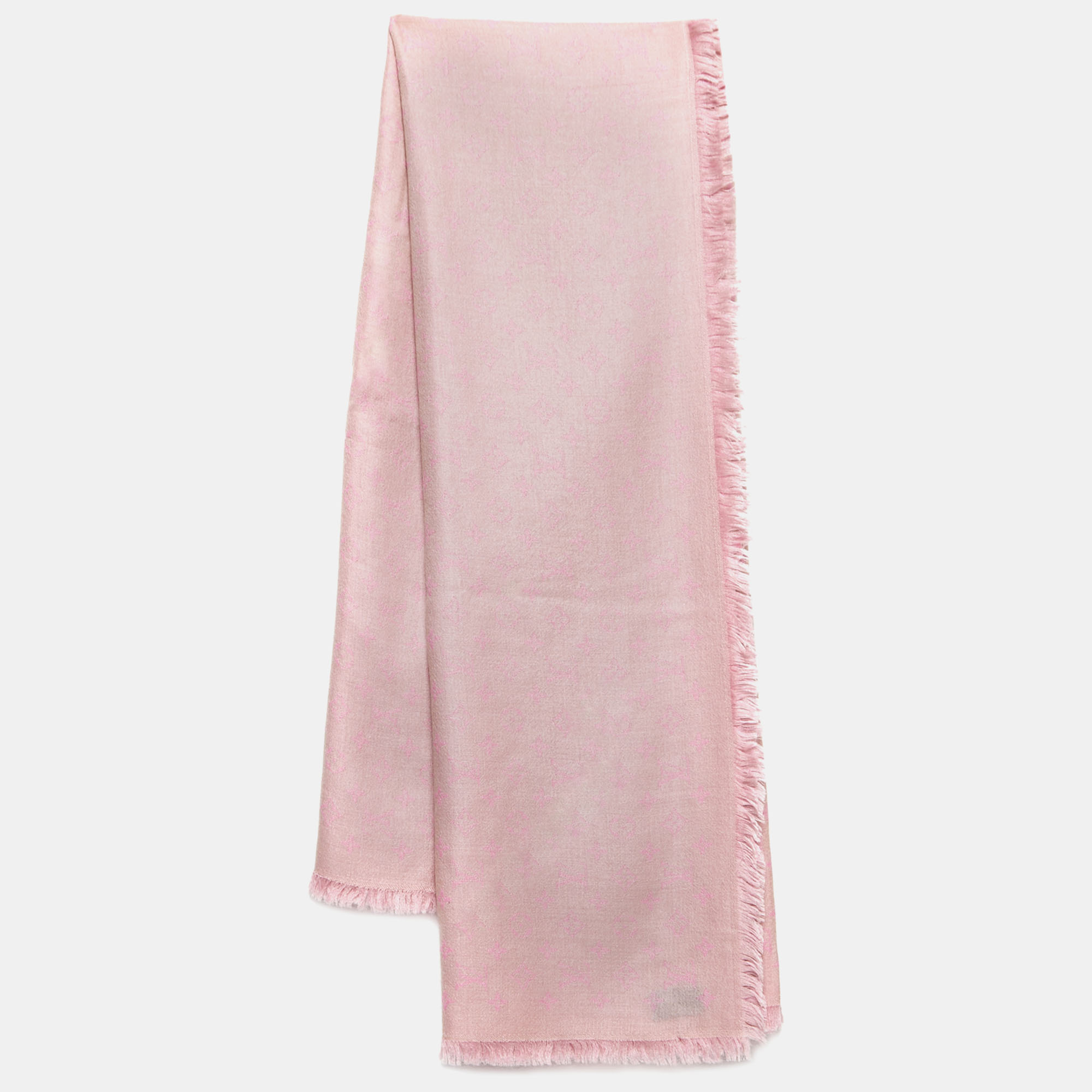 Pre-owned Louis Vuitton Women's Pink Scarves
