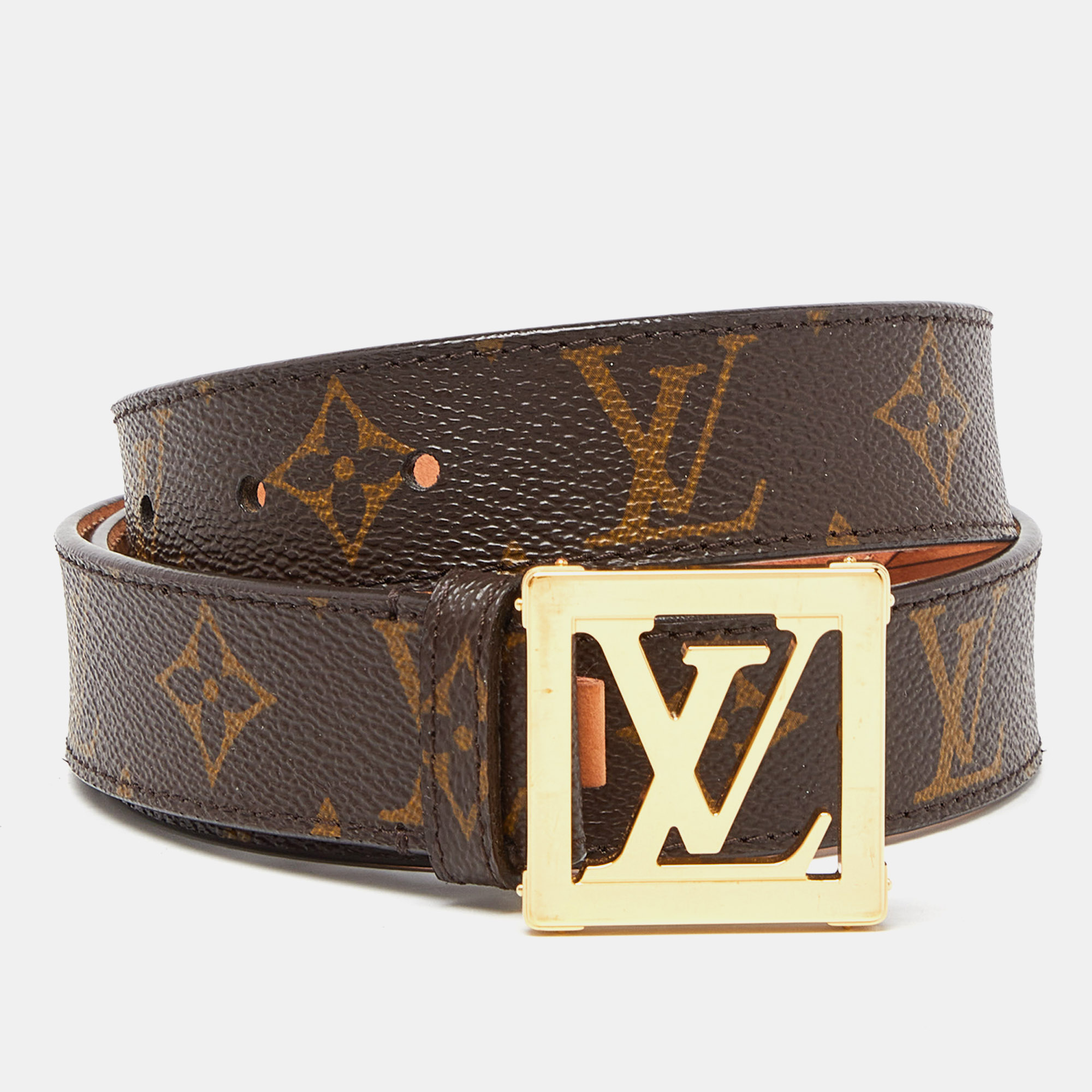 Louis Vuitton 1990-2000s Pre-owned Monogram Buckle Belt