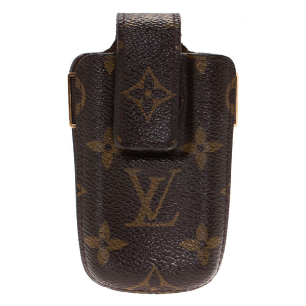 Pre Owned Louis Vuitton Monogram Canvas Phone Case
