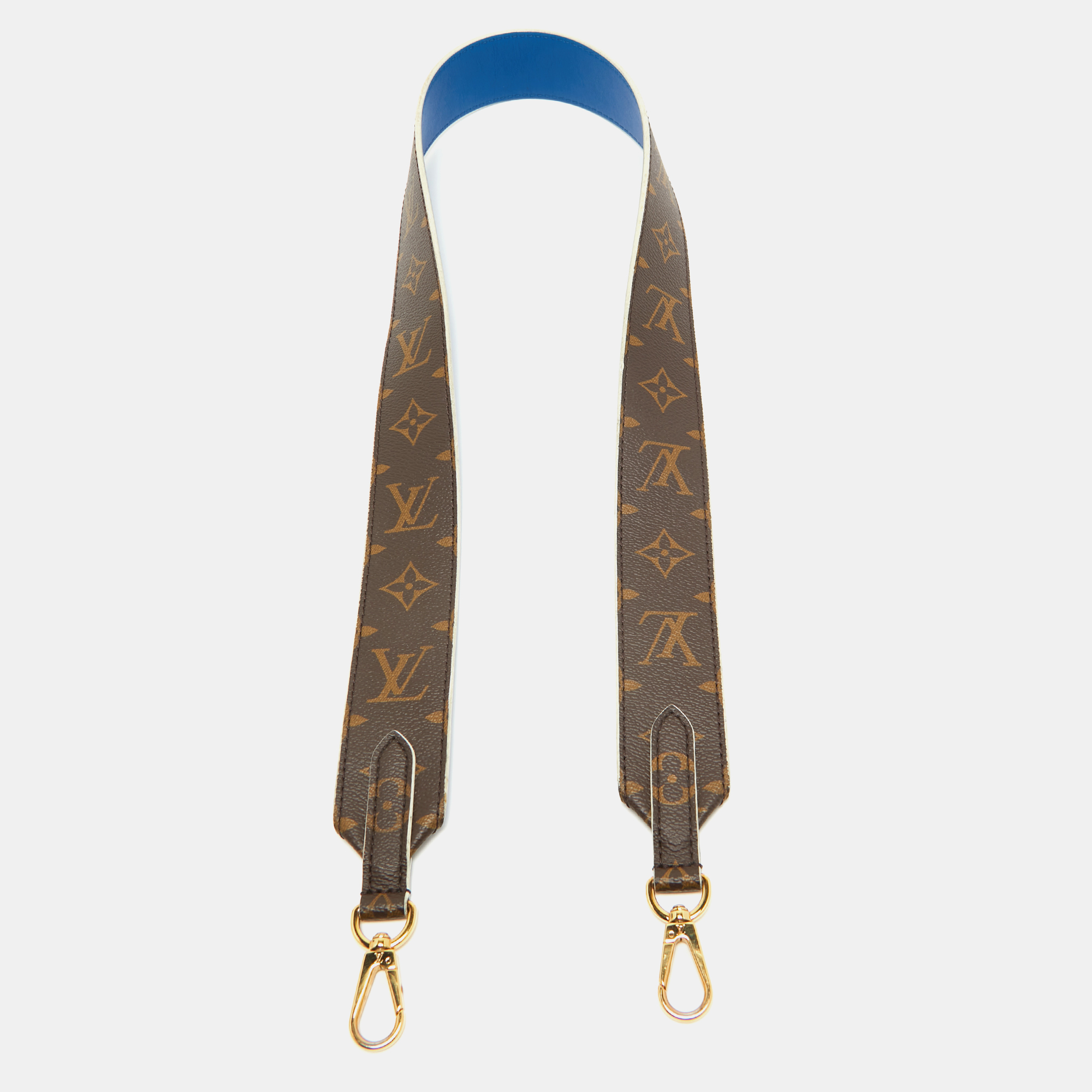 

Louis Vuitton Monogram Canvas Shoulder Bag Strap, Brown
