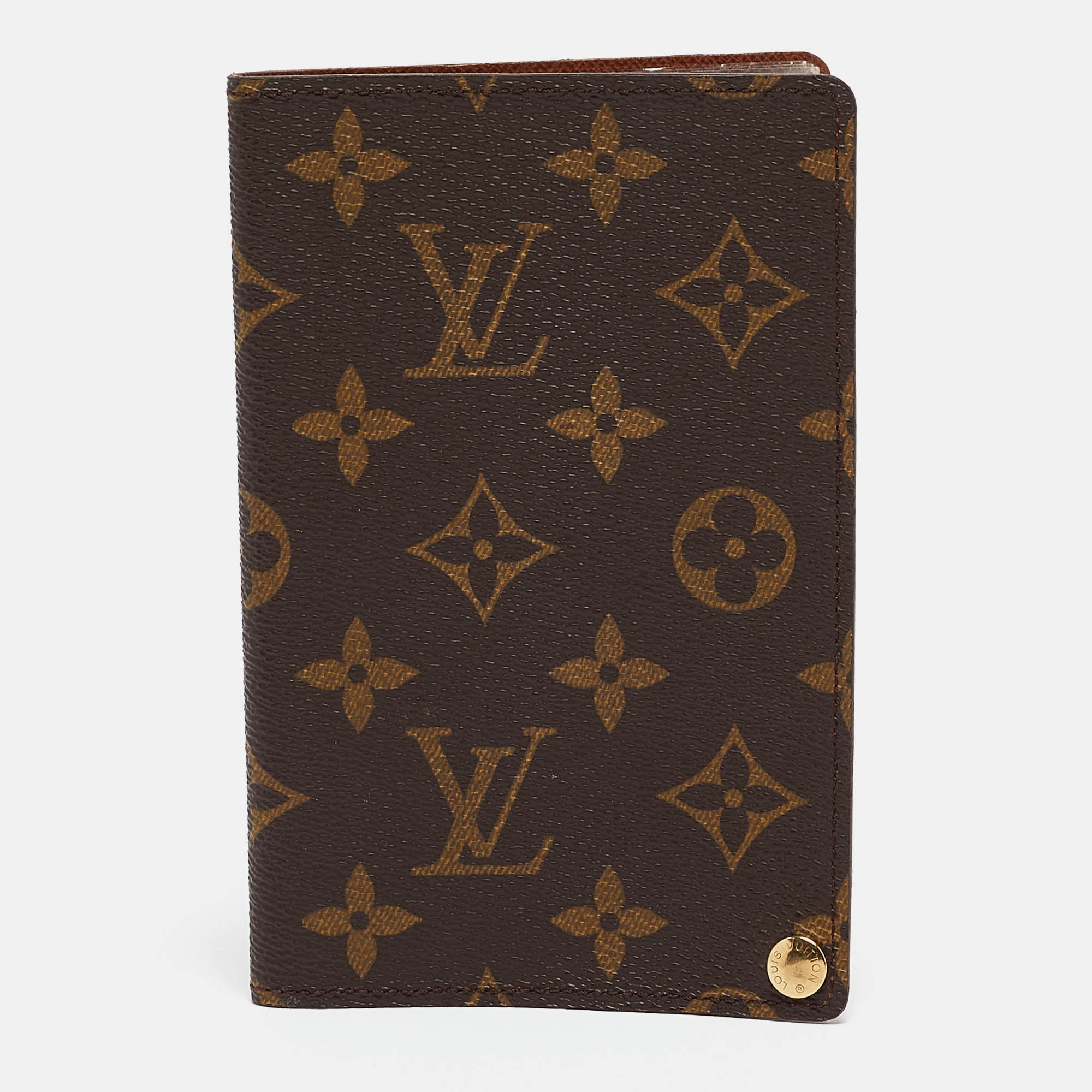 

Louis Vuitton Monogram Canvas Passport Organizer, Brown