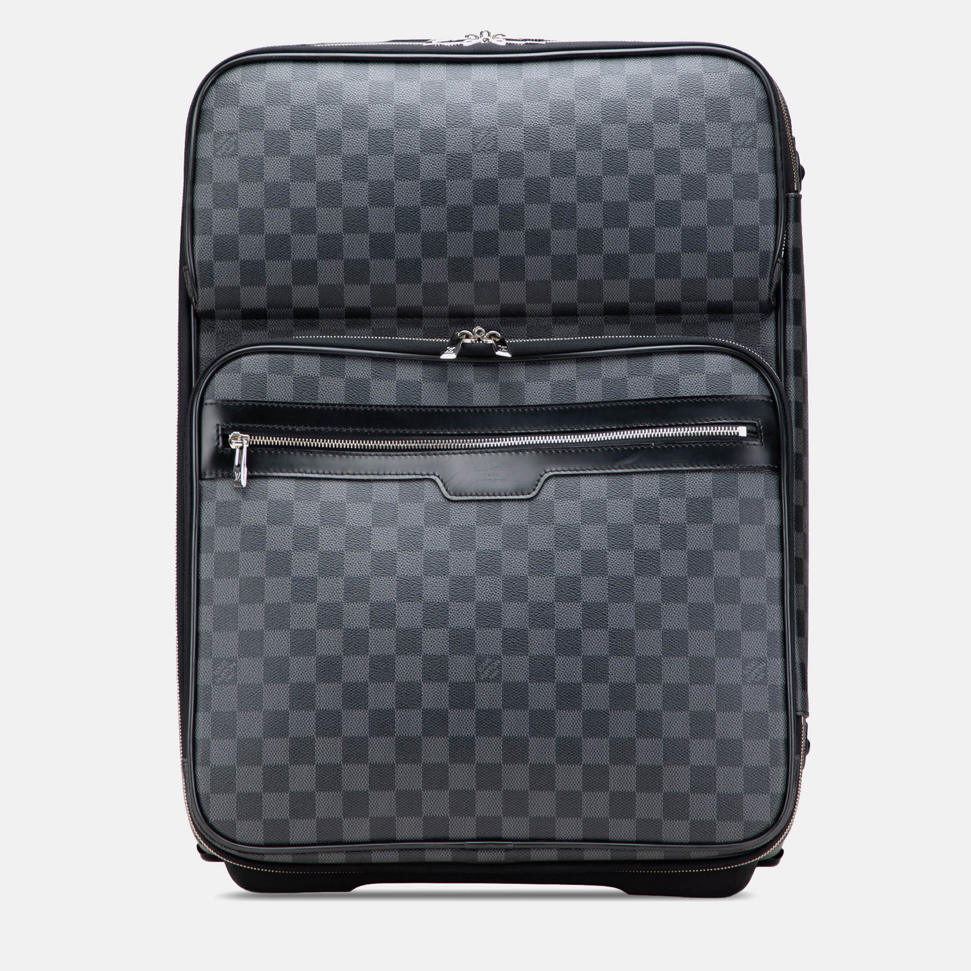 

Louis Vuitton Black Damier Graphite Pegase Business Luggage 55
